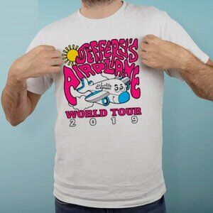 Jeffereys Airplane World Tour 2019 Retro Music Fan Collector Concert Graphic 05
